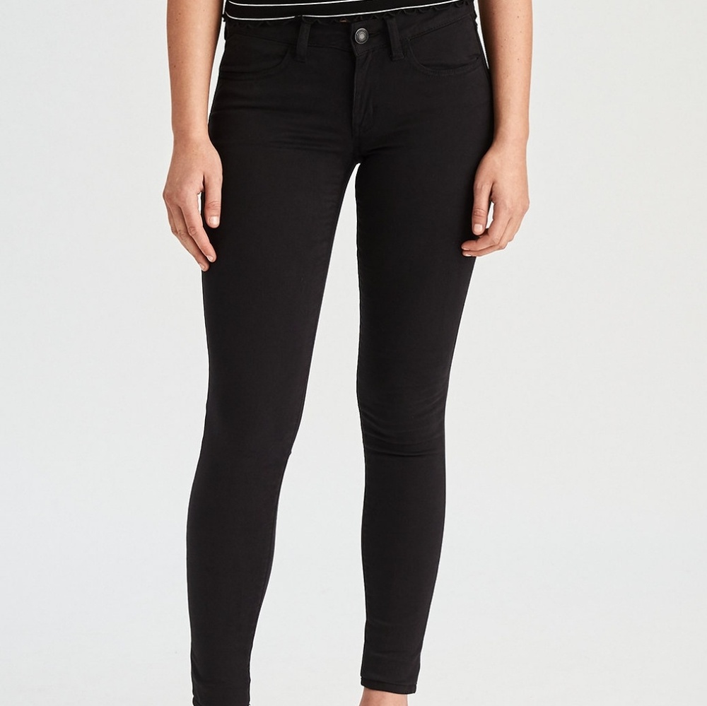 American Eagle Super Stretch Jegging Black